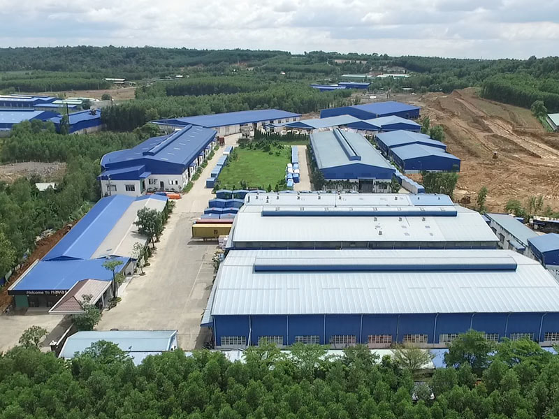 Hình ảnh nhà máy sản xuất nệm công ty LMG Việt Nam